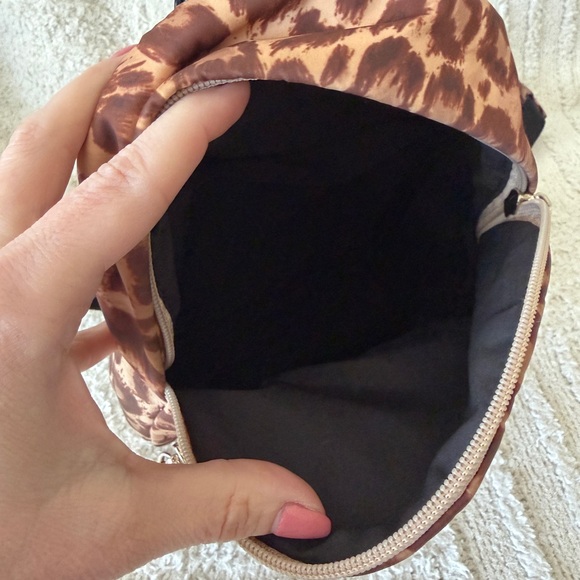 kate spade Brown Leopard-Print Mini Backpack